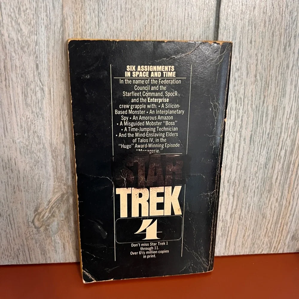 Star Trek 4 James Blish‎ Bantam Books 1971 Vintage Paperback 11th Printing